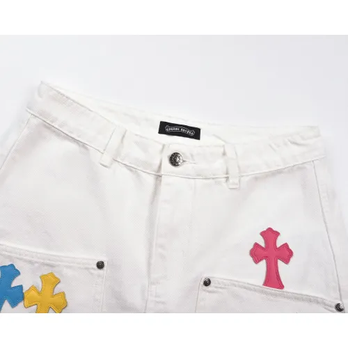 Replica Chrome Hearts Jeans For Men #1446059 $64.00 USD for Wholesale