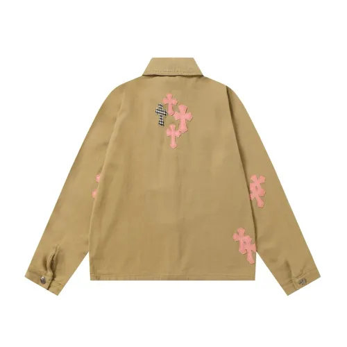 Replica Chrome Hearts Jackets Long Sleeved For Men #1446104 $72.00 USD for Wholesale