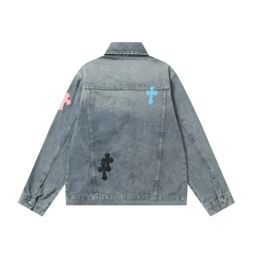 Replica Chrome Hearts Jackets Long Sleeved For Men #1446105 $72.00 USD for Wholesale