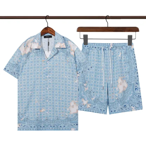 Amiri Tracksuits Short Sleeved For Men #1446255
