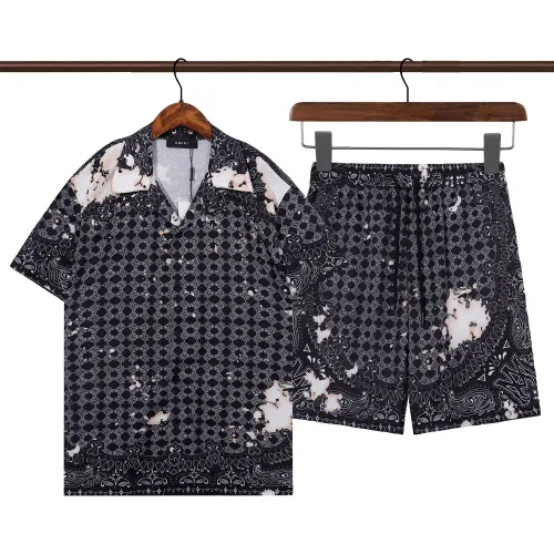 Amiri Tracksuits Short Sleeved For Men #1446256