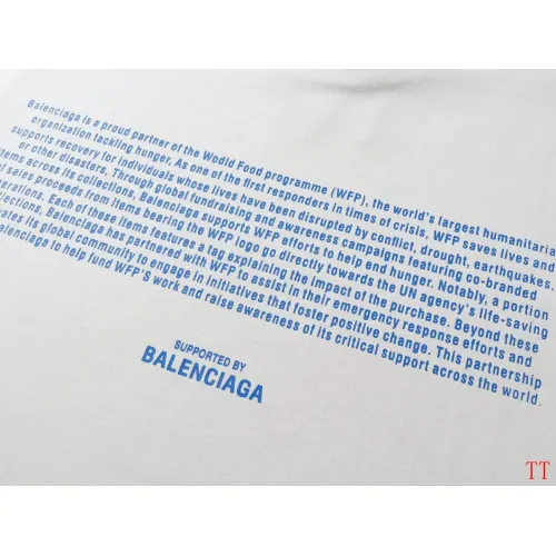 Replica Balenciaga T-Shirts Short Sleeved For Unisex #1446405 $42.00 USD for Wholesale