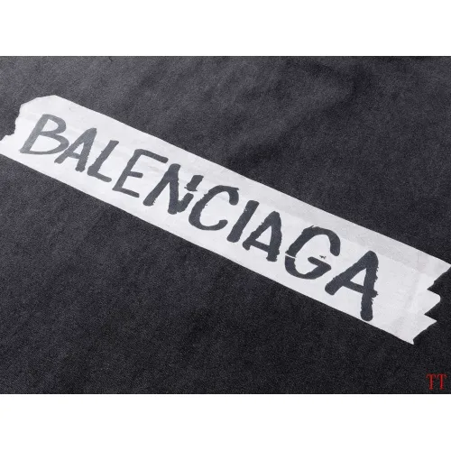 Replica Balenciaga T-Shirts Long Sleeved For Unisex #1446419 $52.00 USD for Wholesale