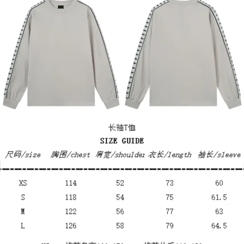 Replica Balenciaga T-Shirts Long Sleeved For Unisex #1446421 $48.00 USD for Wholesale