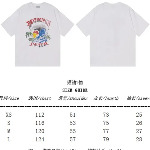 Replica Balenciaga T-Shirts Long Sleeved For Unisex #1446434 $42.00 USD for Wholesale