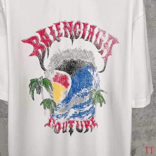 Replica Balenciaga T-Shirts Long Sleeved For Unisex #1446434 $42.00 USD for Wholesale