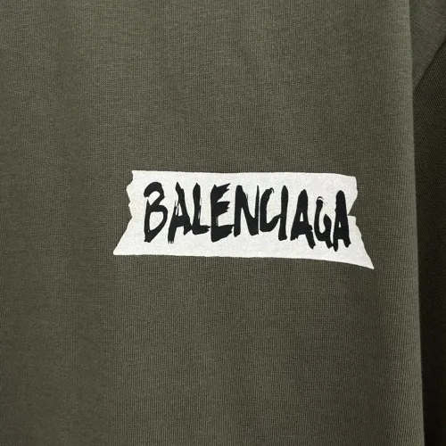 Replica Balenciaga T-Shirts Long Sleeved For Unisex #1446441 $45.00 USD for Wholesale