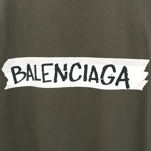 Replica Balenciaga T-Shirts Long Sleeved For Unisex #1446441 $45.00 USD for Wholesale
