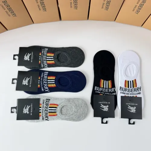Replica Burberry Socks #1446924 $27.00 USD for Wholesale