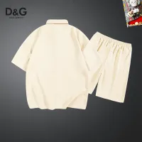 $48.00 USD Dolce & Gabbana D&G Tracksuits Short Sleeved For Men #1437555