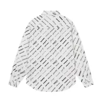 $52.00 USD Balenciaga Shirts Long Sleeved For Unisex #1439400