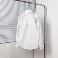 $72.00 USD Alexander McQueen Shirts Long Sleeved For Men #1439429