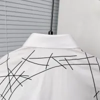 $72.00 USD Alexander McQueen Shirts Long Sleeved For Men #1439429