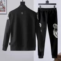 $102.00 USD Philipp Plein PP Tracksuits Long Sleeved For Men #1439995