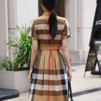 $85.00 USD Burberry Dresses Short Sleeved For Women #1440040