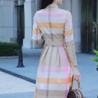 $85.00 USD Burberry Dresses Long Sleeved For Women #1440042