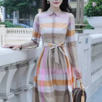 $85.00 USD Burberry Dresses Long Sleeved For Women #1440042