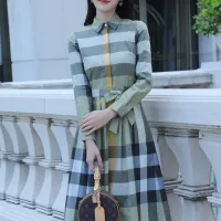 $85.00 USD Burberry Dresses Long Sleeved For Women #1440047