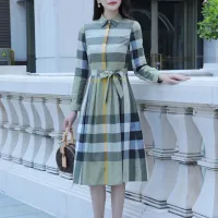 $85.00 USD Burberry Dresses Long Sleeved For Women #1440047