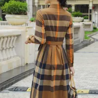 $85.00 USD Burberry Dresses Long Sleeved For Women #1440048