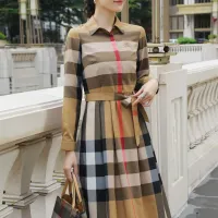 $85.00 USD Burberry Dresses Long Sleeved For Women #1440049