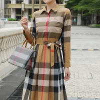 $85.00 USD Burberry Dresses Long Sleeved For Women #1440049