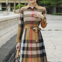 $85.00 USD Burberry Dresses Long Sleeved For Women #1440049