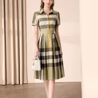 $85.00 USD Burberry Dresses Short Sleeved For Women #1440054