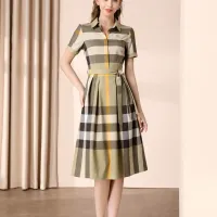 $85.00 USD Burberry Dresses Short Sleeved For Women #1440054