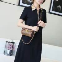 $85.00 USD Burberry Dresses Short Sleeved For Women #1440059