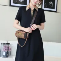 $85.00 USD Burberry Dresses Short Sleeved For Women #1440059