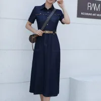 $85.00 USD Burberry Dresses Short Sleeved For Women #1440061