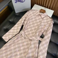 $88.00 USD Burberry Dresses Long Sleeved For Women #1440083
