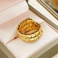 $32.00 USD Bvlgari Rings In Gold #1440783