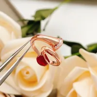 $34.00 USD Bvlgari Rings In Rose Gold For Women #1440785