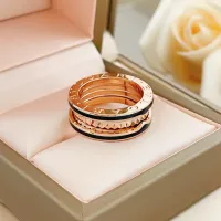 $32.00 USD Bvlgari Rings In Rose Gold #1441085
