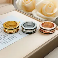 $32.00 USD Bvlgari Rings In Rose Gold #1441085