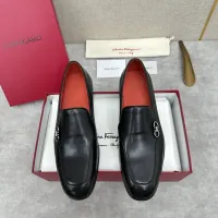 $170.00 USD Salvatore Ferragamo Leather Shoes For Men #1441443