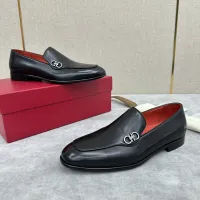 $170.00 USD Salvatore Ferragamo Leather Shoes For Men #1441443