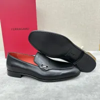 $170.00 USD Salvatore Ferragamo Leather Shoes For Men #1441443