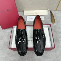 $170.00 USD Salvatore Ferragamo Leather Shoes For Men #1441444