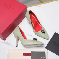 $112.00 USD Valentino High-Heeled Shoes For Women #1441857