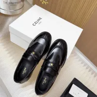 $118.00 USD Celine Leather Shoes For Women #1441971