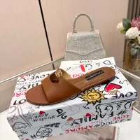 $82.00 USD Dolce & Gabbana D&G Slippers For Women #1442004