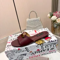 $82.00 USD Dolce & Gabbana D&G Slippers For Women #1442005