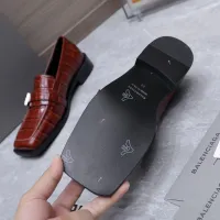 $128.00 USD Balenciaga Leather Shoes For Women #1442098