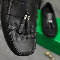 $80.00 USD Bottega Veneta BV Leather Shoes For Men #1443021
