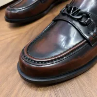 $132.00 USD Valentino Leather Shoes For Men #1443242