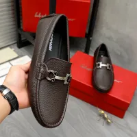 $80.00 USD Salvatore Ferragamo Leather Shoes For Men #1443616