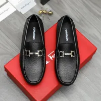 $80.00 USD Salvatore Ferragamo Leather Shoes For Men #1443617